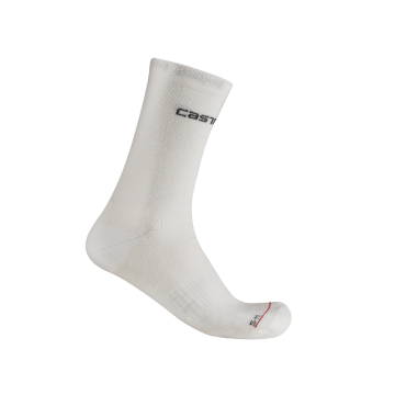 Calzini Castelli Diciotto soft merino donna bianco