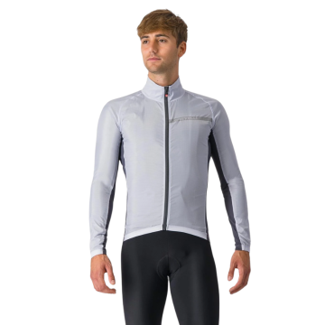 Mantellina Castelli Squadra stretch grigio