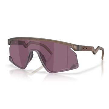 Occhiali Oakley Bxtr marrone smoke opaco lenti prizm road nero