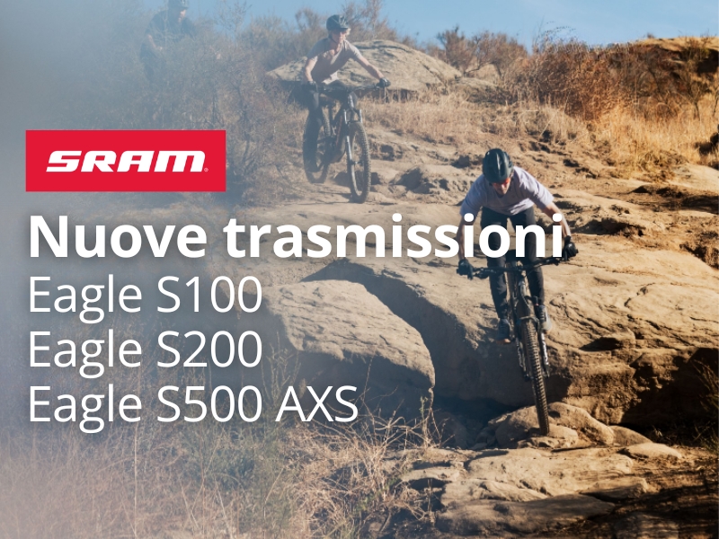 SRAM presenta la nuova gamma Eagle S: trasmissioni MTB ancora più semplici, resistenti e complete